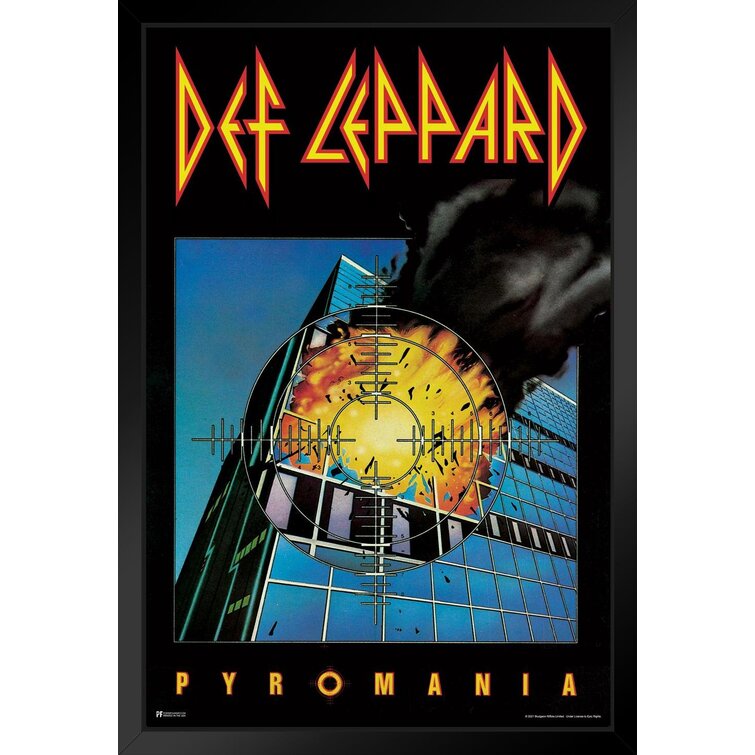 Corrigan Studio® Def Leppard Pyromania Album Cover Heavy Metal